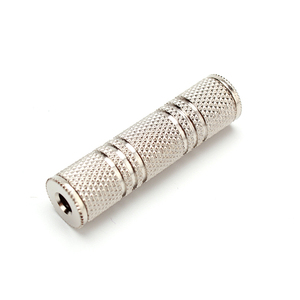 Convertidor de Audio auxiliar hembra a hembra de 3,5mm de 3 polos de Metal para ordenador DVD <span class=keywords><strong>MP3</strong></span> teléfono móvil TV altavoz de coche - Product Image 1