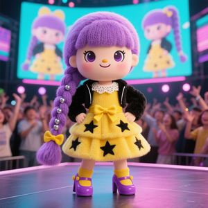 Muñecos de Peluche Personalizados de Kpop, Peluches de Pelaje Personalizados, Venta Directa de Fábrica, Juguete de Peluche Divertido - Product Image 1