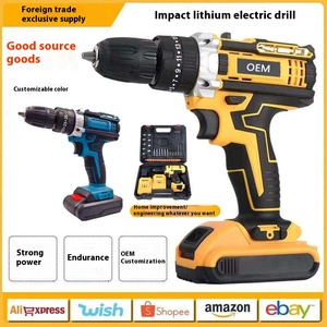 Ad alta potenza per la casa cacciavite elettrico con trapano ad impatto Wireless multifunzione agli ioni di litio batterie Pack per il commercio estero - Product Image 5