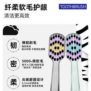 Cepillo de Dientes Dr.Baek Ultra Suave 5000+ Manual para Adultos Cuidado Bucal Premium Corea - Product Image 4