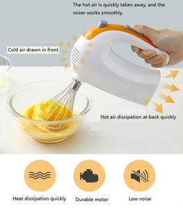Appareils électroménagers, batteur électrique à main 5 vitesses, mélangeur pour gâteaux, aliments, œufs, mixeur à jus, machine 125W - Product Image 4