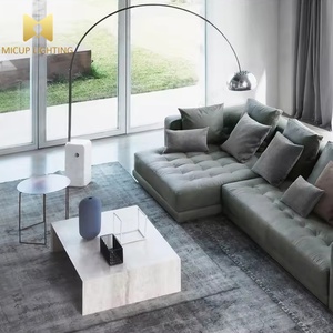 <span class=keywords><strong>Lampada</strong></span> <span class=keywords><strong>da</strong></span> <span class=keywords><strong>Terra</strong></span> ad <span class=keywords><strong>Arco</strong></span> Stile Nordico Moderno con Base in Marmo per Soggiorno e Hotel - Product Image 1