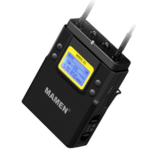 Micrófono inalámbrico omnidireccional, sistema de micrófono Uhf, cámara de solapa, profesional, sensible, para entrevista y Conferencia - Product Image 6