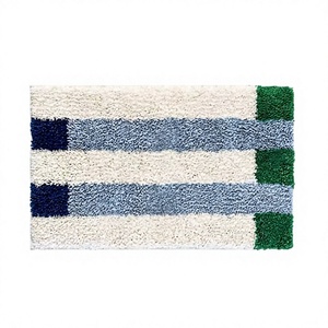 Alfombrillas de Baño de Lujo, de Algodón Puro, con Diseño Floral, Estilo Americano, Ecológicas, Duraderas, con Garantía de Calidad - Product Image 1