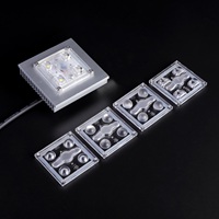 Lentille LED pour éclairage public SMD 3030 50x50mm T3-M PC