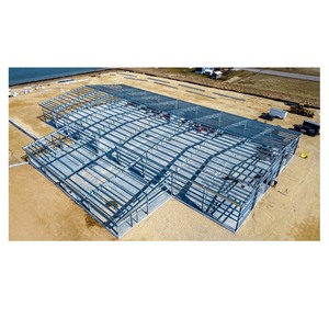 Thiết Kế Hiện Đại Thương Mại Đúc Sẵn Kết Cấu Thép Xây Dựng Kim Loại Không Gian Khung Prefab Kho - Product Image 3