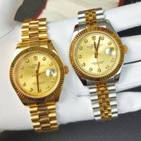 Montre mécanique de luxe pour homme, saphir, acier inoxydable, étanche, plongée sportive, automatique, fonction lumineuse, 41 mm, analogique