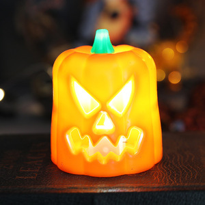 Halloween di động đèn lồng bên trang trí bí ngô đèn lồng sọ nhựa <span class=keywords><strong>LED</strong></span> Halloween đèn lồng - Product Image 5