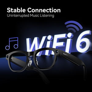 نظارات AuraView sggwifi الذكية بلوتوث/Wifi الجديدة الاتجاه 02G فيديو 800WPX كاميرا من نوع P AI ميزات الترجمة للرجال - Product Image 4