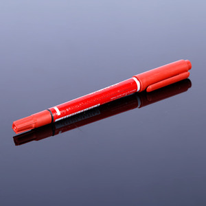 Permanent Marker <b>Pen</b> Black And Red Ink Plastic Logistics Writing Paper 20 Pcs <b>Box</b> Packaging - Product Image 3