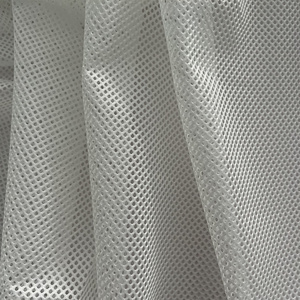 <span class=keywords><strong>Polyester</strong></span> không đàn hồi bóng đôi mắt lục giác vải Lưới thô cho mũ giản dị và lót Composite - Product Image 3