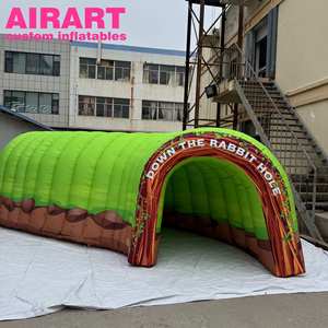 Nguồn Nhà Máy Tùy Chỉnh <span class=keywords><strong>Inflatable</strong></span> Đường Hầm Cho Thể Thao Ngoài Trời Trang Trí Kích Thước Màu Sắc Và Logo Cá Nhân - Product Image 3
