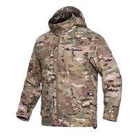 Veste tactique camouflage pour homme, imperméable, épaisse, chaude, coupe-vent, manteau d'hiver, fabrication OEM