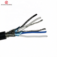 Câble RS-485 Modbus blindé à paires torsadées, conducteur massif 120 22/24AWG, pour bus industriel/instrumentation de données