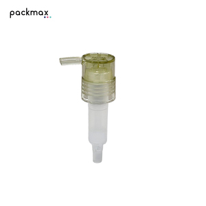 Clear High-Transparency PP Lotion <b>Pump</b> Head 32-Tooth External Design for Body Wash <b>Shampoo</b> Scratch-Resistant Ribbed Closure - Product Image 1