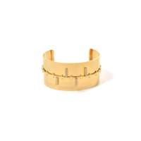 BBBA-04355 Bracelets géométriques unisexes en cristal et strass plaqués or tendance