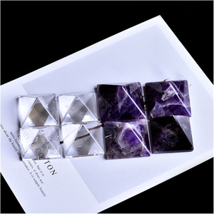 Hongzhuo Natural Folk Crafts Quartz Tumble Cube Shape Crystal Carving <strong>Chakra</strong> <strong>Stone</strong> for Healing Crafts - Product Image 6