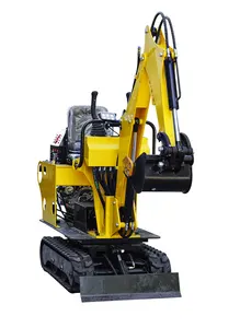 Miễn phí vận chuyển micro nhỏ Trung Quốc CE euro5 EPA động cơ New Crawler Mini Máy xúc Digger 0.8ton 1 tấn 2 tấn trang trại để bán