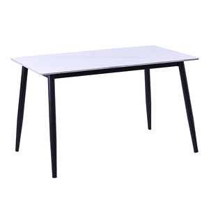Échantillon gratuit Tables <span class=keywords><strong>à</strong></span> <span class=keywords><strong>manger</strong></span> rectangulaires de luxe modernes haut de gamme pour restaurants, 4 places, pour petits espaces - Product Image 6