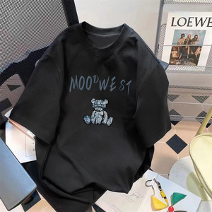 Nouvelle Collection Été 2026 – T-shirt Graphique <span class=keywords><strong>Homme</strong></span> <span class=keywords><strong>Streetwear</strong></span> à Capuche Imprimé Figuratif Col Rond Manches Courtes 100% Coton Anti-Boulochage - Product Image 4