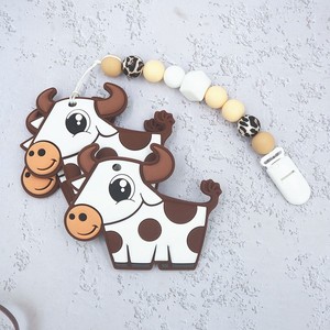 Spedizione veloce simpatici giocattoli di gomma per la <span class=keywords><strong>dentizione</strong></span> per bambini di qualità alimentare - Product Image 2