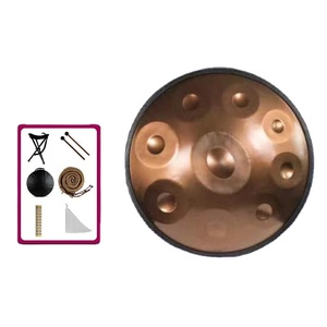 Handpan professionnel 440Hz 432Hz, instrument de musique en acier inoxydable à languettes éthérées pour l'approvisionnement transfrontalier - Product Image 2