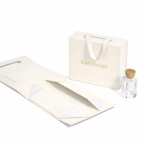 Emballage personnalisé pour extensions de cheveux, boîte rigide magnétique pliable, emballage de luxe pour perruque, emballage de présentation de cadeau - Product Image 2