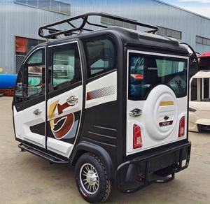 Venta directa de fábrica Nuevo diseño Camioneta eléctrica para adultos Tipo de tres ruedas Triciclos cerrados de transporte certificado EEC para pasajeros - Product Image 3