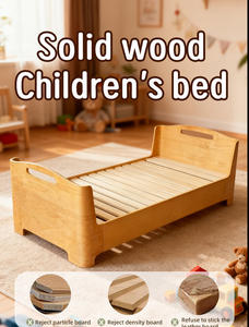 Nuevo producto Muebles de dormitorios Cama individual para niños pequeños Cama infantil Montessori Cama infantil para niños y niñas - Product Image 6