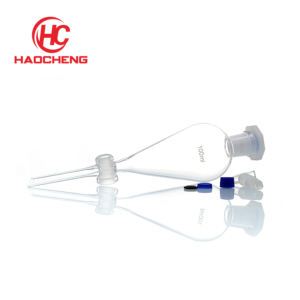 Pêra forma distribuição funil PTFE pistão vidro pistão distribuição funil laboratório pistão gotejamento funil - Product Image 6