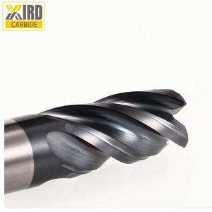 Solid <span class=keywords><strong>Carbide</strong></span> <span class=keywords><strong>Endmill</strong></span> <span class=keywords><strong>4</strong></span> Sáo Với Góc Bán Kính Cho Thép Không Gỉ - Product Image 2