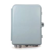 Caja de Distribución de Fibra Óptica de 24 Núcleos a Precio de Fábrica, 1*24 Cajas Terminales de Fibra Óptica, Caja FDB de Montaje en Pared, Caja NAP de 24 Puertos