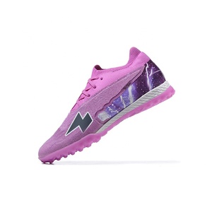 Botines de Fútbol de Corte Bajo MD Phanto Gripknit Pupillos de Fútbol Morados Transpirables para Terreno Firme Primavera Verano Otoño - Product Image 3