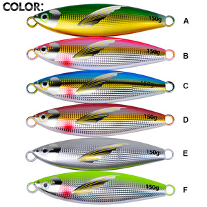 Dubstep-leurre japonais de pêche à la turlutte, micro évier lent, en métal de qualité, 30-150g - Product Image 3