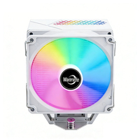 Wanmisle 4/6 Heat Pipes 90mm 1200 CPU Cooler Budget Tower Cooler with PWM Fan Low Noise & High Airflow for Intel 1700/AMD
