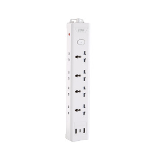 Winning Star Power Strip 10A 2500W 3M Cord With Overload Protection And <b>Usb</b> Ports For Home Office Use - Product Image 5