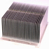 Profils d'extrusion en aluminium personnalisés série 6000 Led 60Mm 5W radiateur de tube de tuyau en aluminium E90 dissipateur de chaleur en aluminium