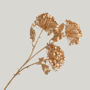 Capodanno fiore benedizione secchio composizione floreale agrifoglio rosso capodanno ornamento decorazione legno dorato ortensia <span class=keywords><strong>eucalipto</strong></span> - Product Image 5