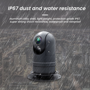 Xe hộp đen IR xe gắn giám sát Ptz camera với <span class=keywords><strong>DVR</strong></span> Video Recorder và phím điều khiển bàn phím điều khiển cho xe cảnh sát - Product Image 5