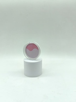 Palette de fard à joues naturel 3D Rose 2 couleurs, longue tenue, sans cruauté, minéral, waterproof, avec protection solaire, fini mat, luxe léger