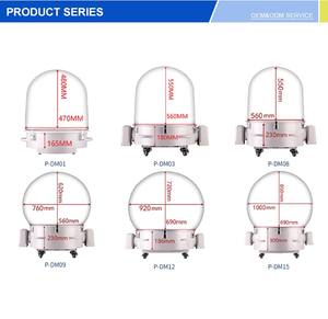 Bằng sáng chế sản phẩm không thấm nước IP54 di chuyển đầu che mưa mái vòm nhựa cho 1200W 1500W chùm đèn và đèn kích thước tương tự khác - Product Image 5