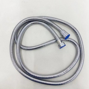 Tuyau de douche flexible en alliage de zinc de 2 mètres, diamètre intérieur fileté de 1/2 pouce, design minimaliste - Product Image 1