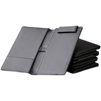 Couvertures de Menu de Restaurant Double pli en cuir personnalisé A5/A4/A3 avec porte-stylo pour liste de vins, boissons