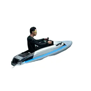 Rush wave electric Karting boat Convenient operation of water entertainment high-speed injection and full power