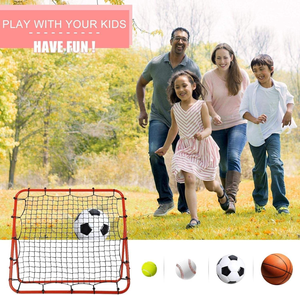 <span class=keywords><strong>Filet</strong></span> de rebond de volley-ball d'entraînement de rebond de maille d'entraînement de football portatif avec des angles réglables - Product Image 6