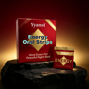 Bandes orales énergétiques OEM ODM pour une nuit paisible, dissolution rapide, véganes, sans sucre, 30 pièces, emballage personnalisé - Product Image 3