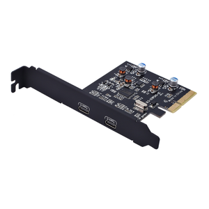 PCIE <span class=keywords><strong>PCI</strong></span> <span class=keywords><strong>Express</strong></span> Đến 2X <span class=keywords><strong>USB</strong></span> <span class=keywords><strong>3</strong></span>.<span class=keywords><strong>1</strong></span> Gen2 <span class=keywords><strong>USB</strong></span>-C Loại C Cổng 10Gbps Trung Tâm Thẻ Mở Rộng - Product Image 2
