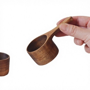 High Quality Modern Eco-Friendly Acacia Wooden <b>Measuring</b> <b>Spoon</b> for Milk Powder and Coffee Wholesale Kitchen Use Home Decoration - Product Image 4