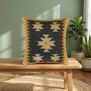 Cojín Redondo Antideslizante para Respaldo de Silla de Sofá, Hecho a Mano con Lana y Yute, Decoración para el Hogar de Alta Calidad, Estilo Moderno, Suave, a Bajo Precio - Product Image 6