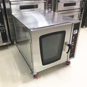 Forno a Convezione Commerciale Automatico a Gas a 5 Ripiani con Circolazione di Aria Calda per Cuocere Pane, Biscotti e <span class=keywords><strong>Pizza</strong></span>, Ideale per Casa e Hotel - Product Image 3